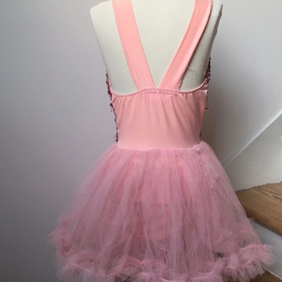 VTG 1960s handmade pink tutu costume sz 5-6 - Picture 3 of 4